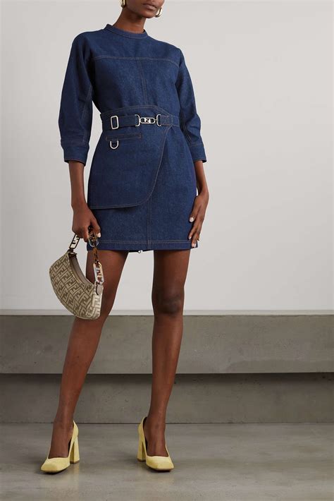 fendi summer dress|fendi denim dress.